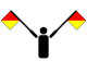 U